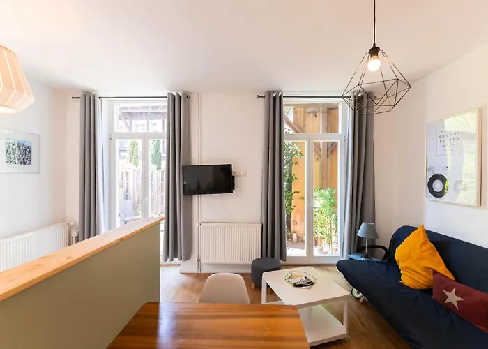 Historic Center - Belle Alsace - 1 Terrasse - Bookingalsace Apartman Colmar